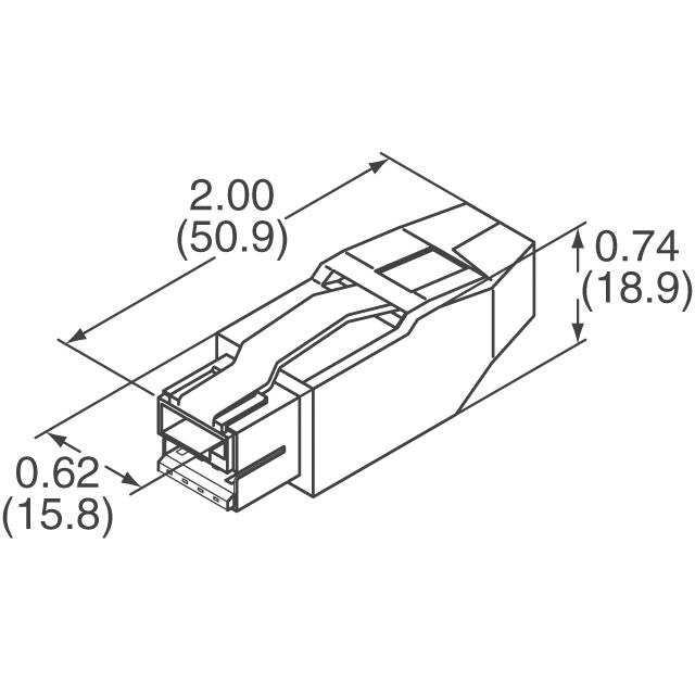 74233-102LF Amphenol ICC (FCI)  Conjuntos de conectores USB DVI HDMI